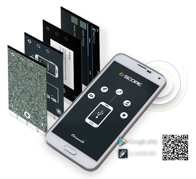 Smart G-Scope Capillaroscope Android application